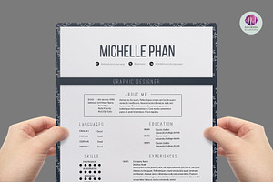 Elegant resume template, a Resume Template by Chic templates