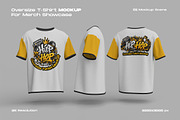 Oversized T-Shirt Mockup for Apparel, a Shirt Mockup by My Code Std (Thumbnail 1 of 3)