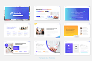 Social Media Marketing PowerPoint, a Presentation Template by Pixslides (Thumbnail 2 of 7)