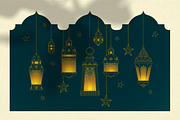 Ramadan Kareem Collection. Elements, a Decorative Illustration by O'Gold! (Thumbnail 3 of 15)