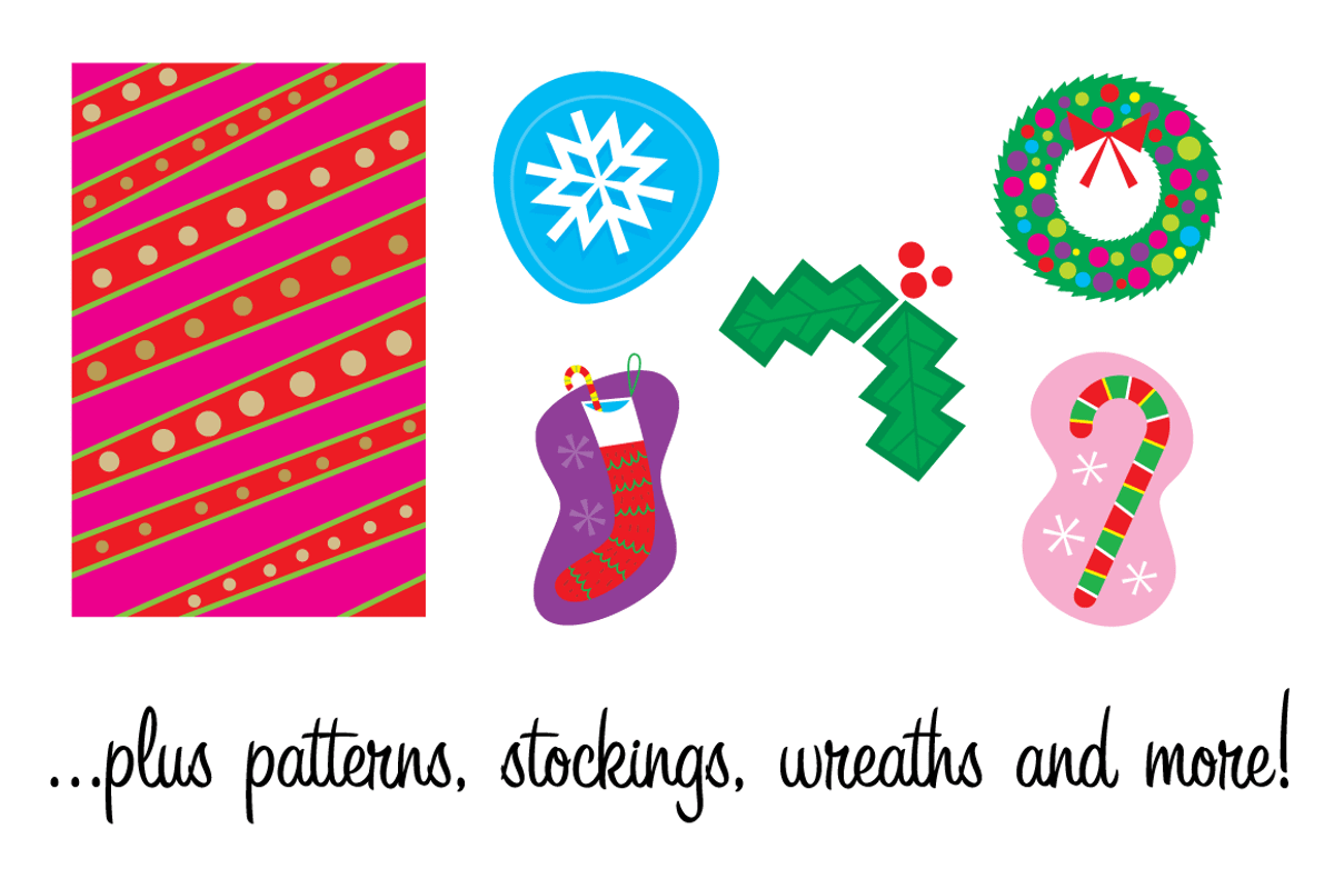 JINGLZ Cool, Colorful Christmas Art!, an Icon by steckfigures (Photo 5 of 5)