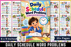 Daily Schedule Word Problems