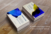 9 Watercolour blots with 2 texture, a Texture Graphic by sundrameda (Thumbnail 3 of 3)
