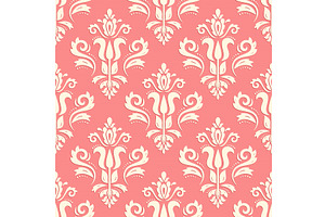 Seamless Vector Oriental Pattern, a Decorative Illustration by FineArtStudio