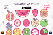 vector set Summer Party with zebra, an Illustration by WINDmade (Thumbnail 2 of 11)