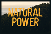 CRUSH FONT, a Sans Serif Font by Andika Fez (Thumbnail 1 of 8)
