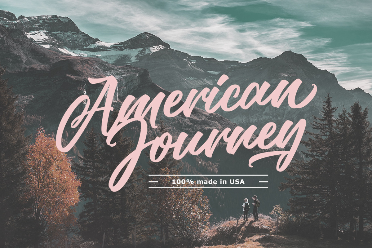 The Woofey Script Typeface preview 4