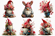 Whimsical Easter Gnome Clipart, an Illustration by Craft Nest (Thumbnail 4 of 10)