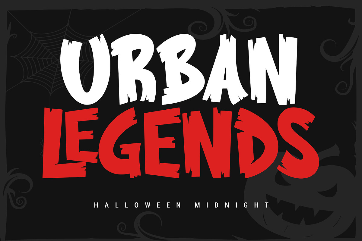 Toolap Scary Display Font, a Handwritten Font by Maulana Creative (Photo 4 of 7)