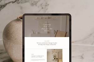 DesignWest: Squarespace 7.1 Template