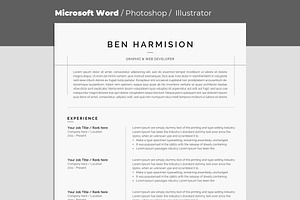 Cv template