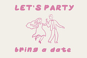 Party Balloon Bubble Font, a Handwritten Font by Eryn Rose Design (Thumbnail 2 of 13)