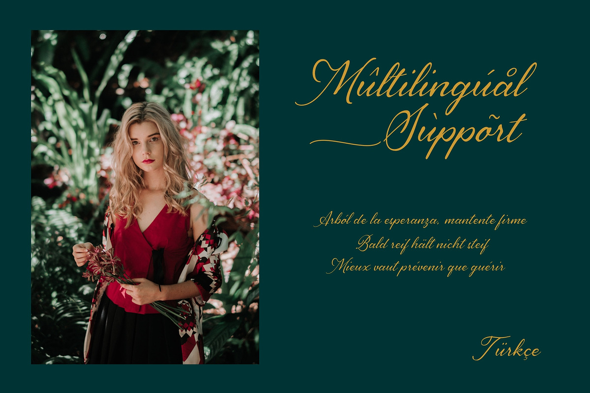 Luxuriougenics, a Script Font by Pollux of Geminorum (Photo 7 of 12)