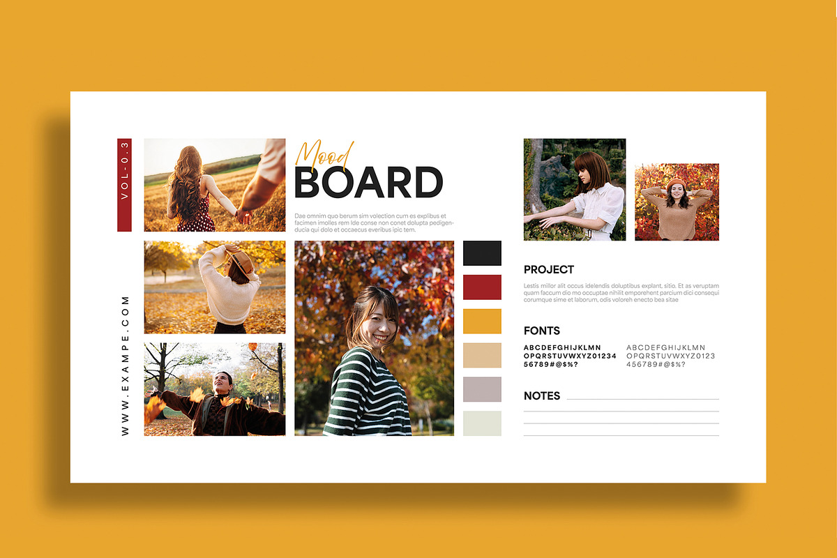 Creative Mood Board Template, a Social Media Template by MightyDesign (Photo 2 of 8)