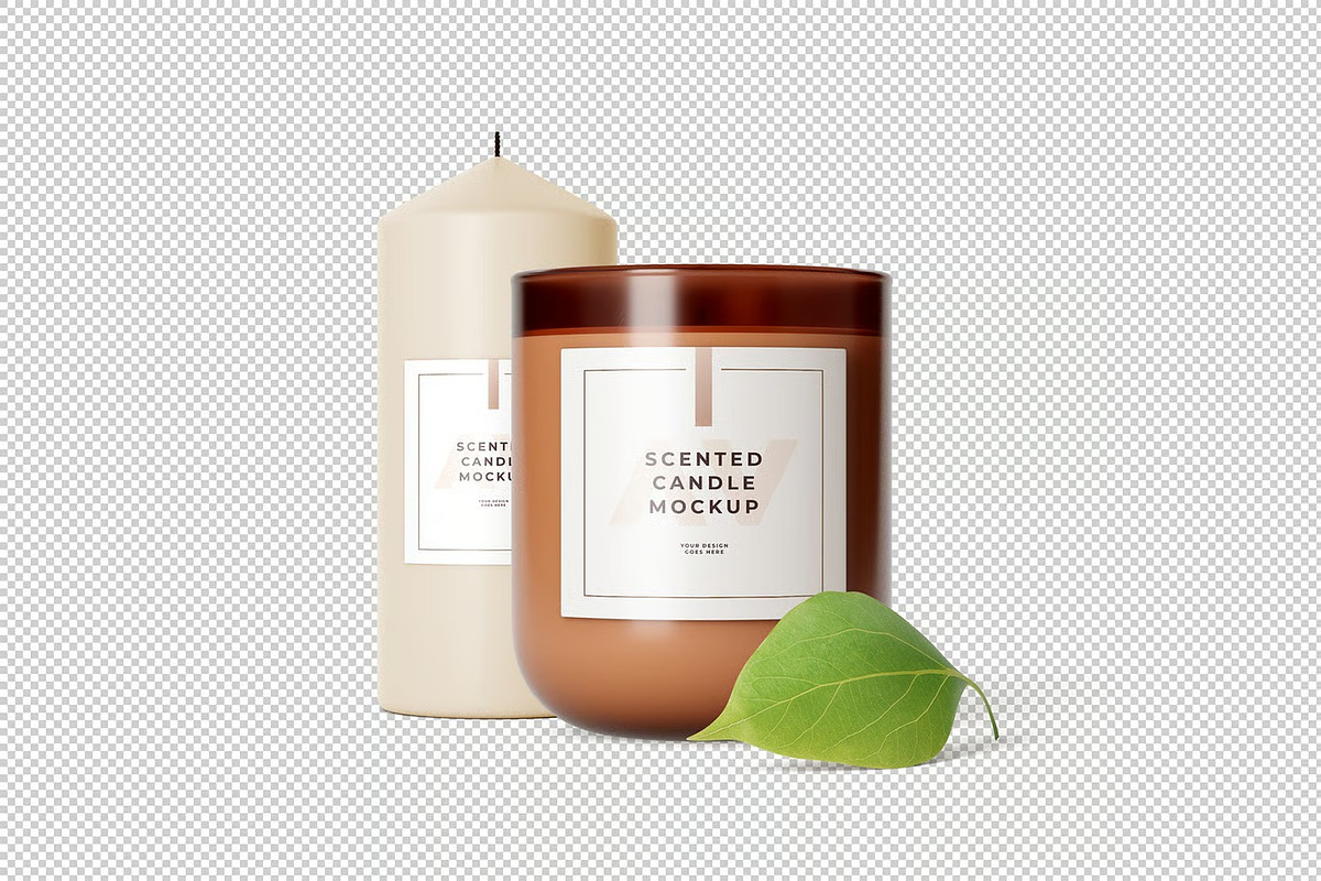 Glass Candle Mockup, a Product Mockup by zpackcreative (Photo 4 of 4)