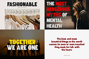 Thumbnails YouTube Font Bundle, a Sans Serif Font by Flawless And Co (Thumbnail 11 of 11)
