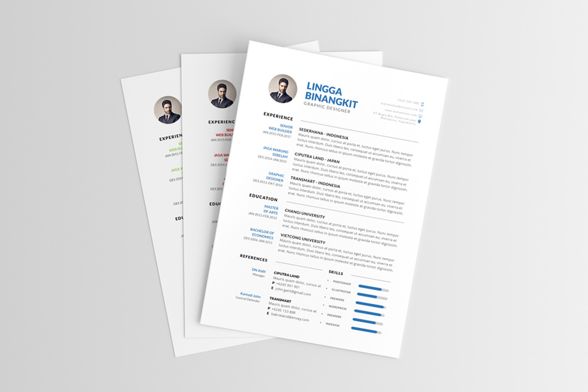 Elegant Resume, a Resume Template by binangkit (Photo 4 of 4)
