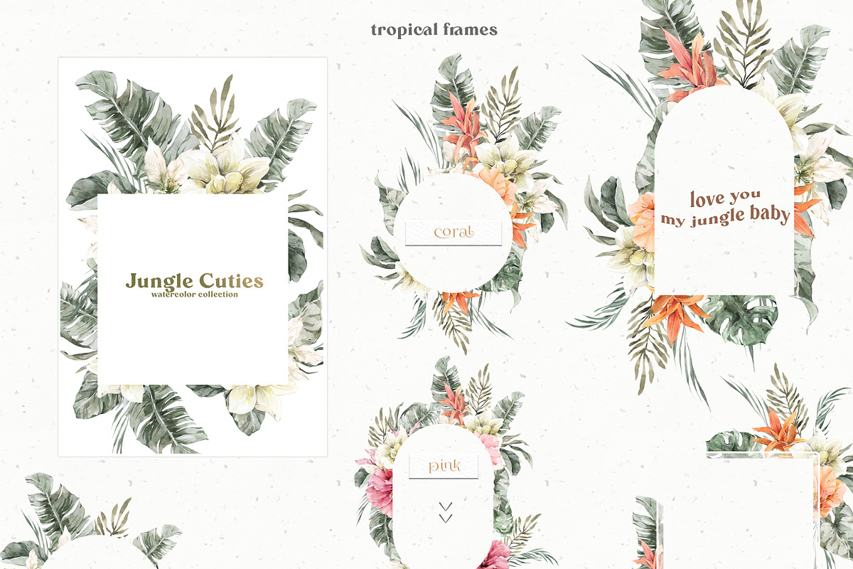 Jungle Cuties. Tropical Baby Animals, an Animal Illustration by Cat In Colour (Photo 7 of 9)