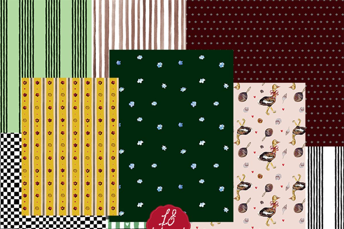 Wimsy illustrations, frames, pattern, an Object Illustration by Vero Arts (Photo 10 of 14)