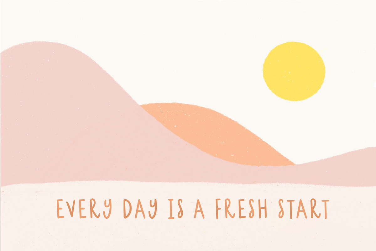 Funny Lemon Handwritten Font, a Script Font by Oheunola (Photo 4 of 6)