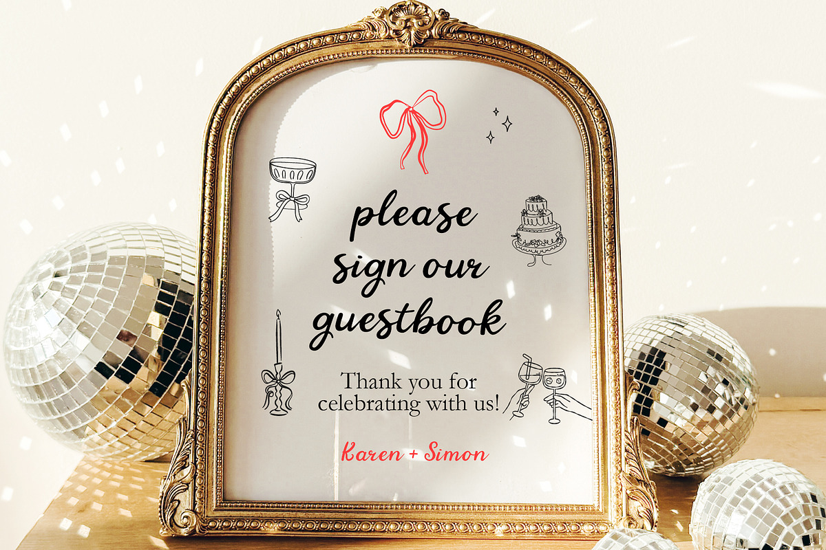 Bachelorette Squad - Wedding Script, a Script Font by Kaya Fonts (Photo 7 of 25)