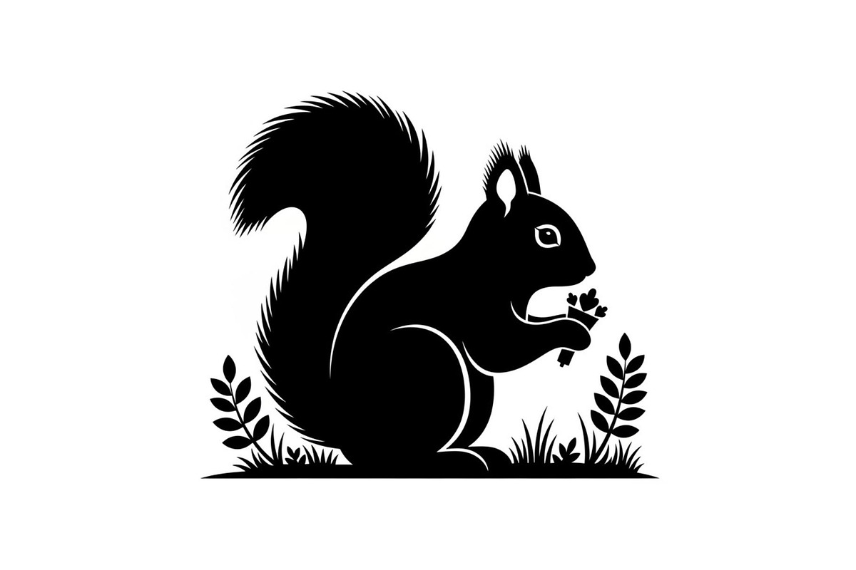 Black Squirrel Vector Icon Bundle, an Illustration by jahid234 (Photo 41 of 51)