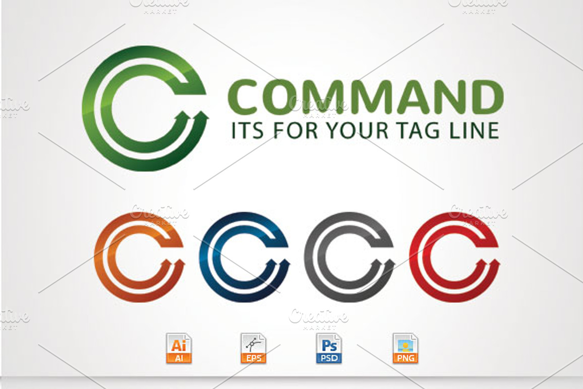 COMMAND, a Branding & Logo Template by stock6design