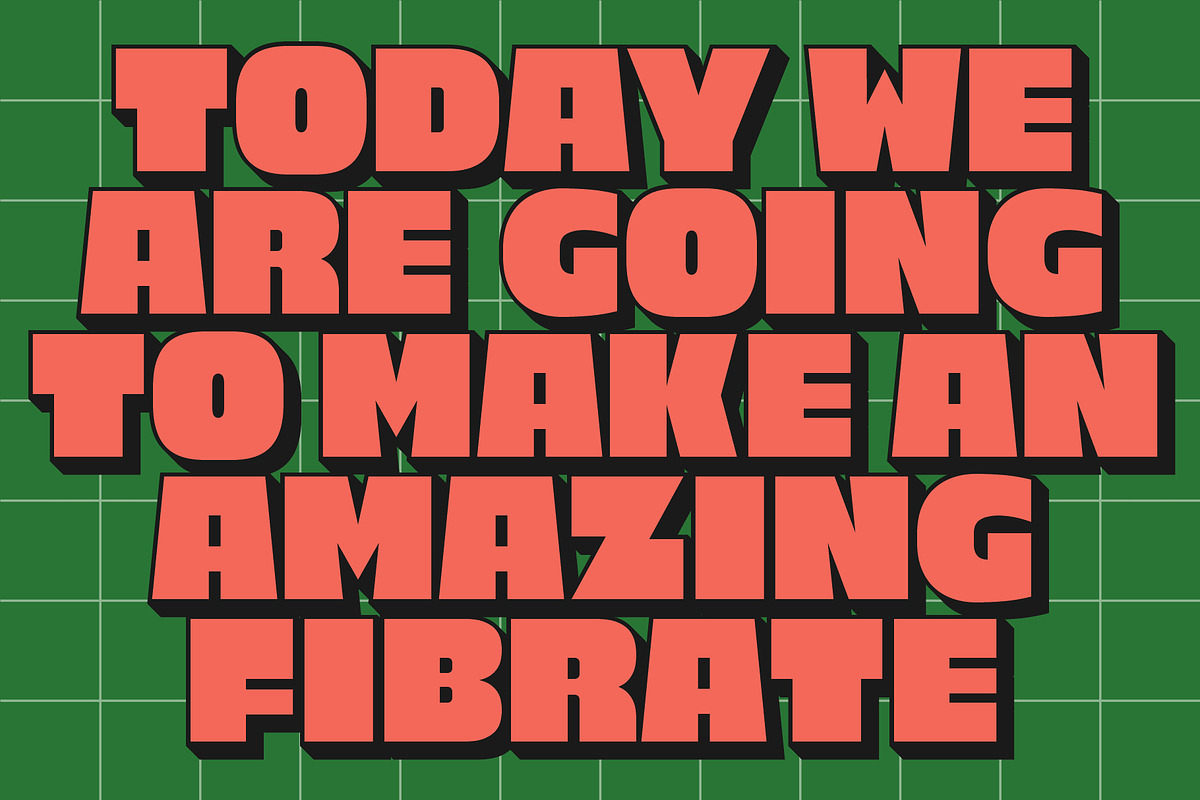 FT FABLO | SHADOW FONT, a Sans Serif Font by Fateh.Lab (Photo 7 of 15)