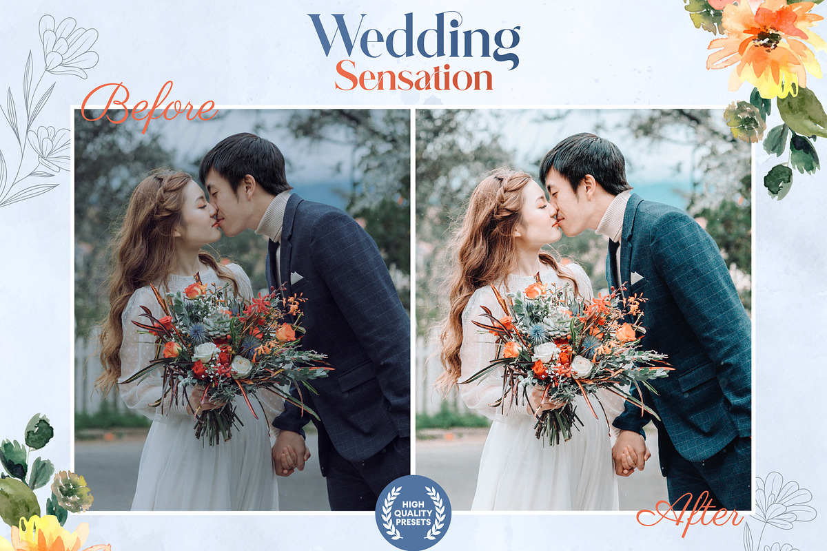 10 Bright Wedding Lightroom Presets, an Action Add-On by Design & Presets Pro (Photo 5 of 7)