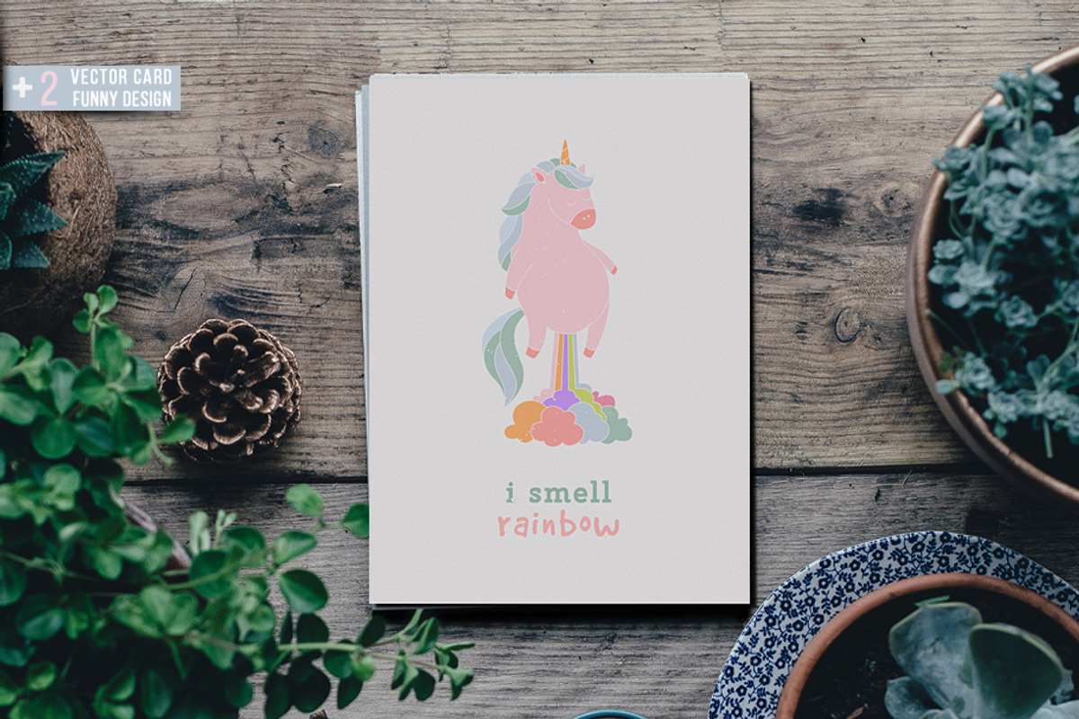 Pink unicorn sticker pack, an Icon by WalnutBird (Photo 3 of 4)
