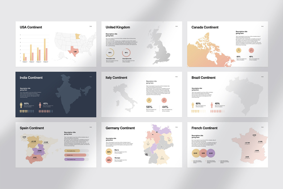 AURA Business Strategy Presentation, a Presentation Template by GoldenPixelStudio (Photo 29 of 30)