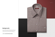 Point‐collar Dress Shirt Mockup, a Shirt Mockup by Creatsy (Thumbnail 7 of 8)