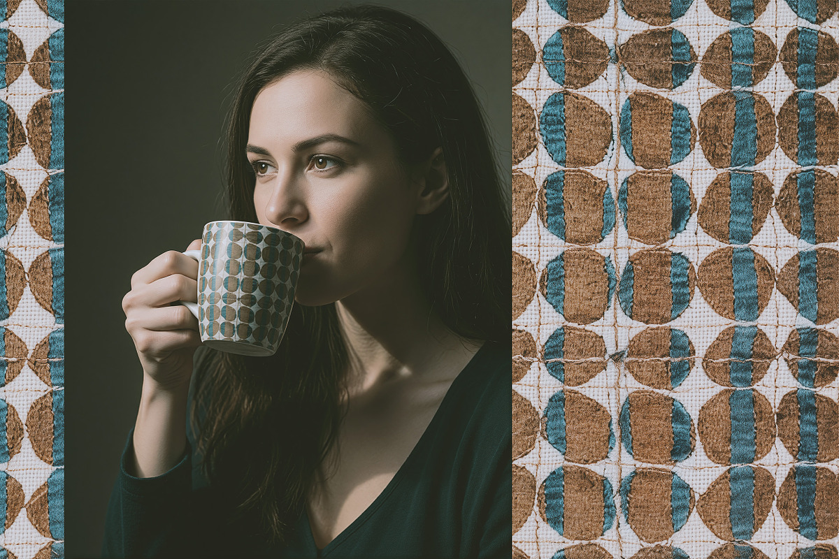 Terra Fabric: 40 Decorative Textures, a Texture Graphic by Megan Aili Designs (Photo 10 of 13)