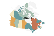 North American Countries Vector Map, an Object Graphic by Nazim's Shop (Thumbnail 3 of 9)