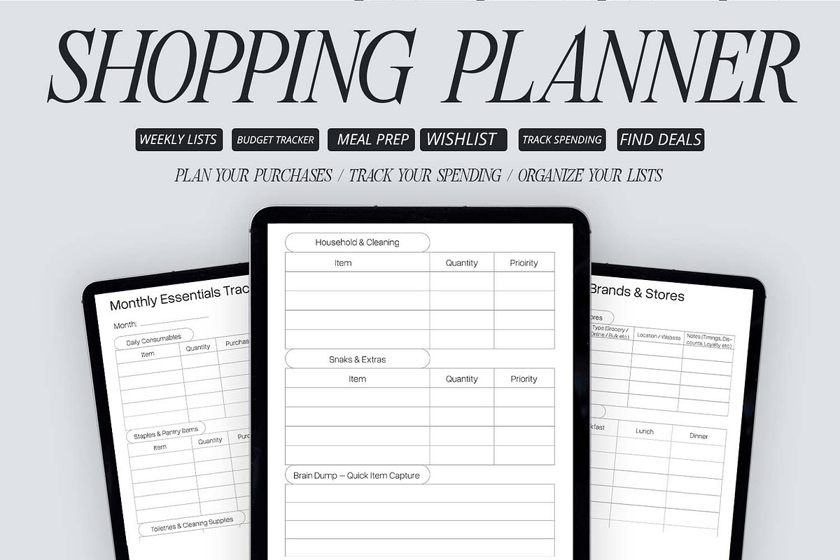 Shopping Planner Lists preview 4