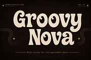 Groovy Nova, a Slab Serif Font by Wow Magic (Thumbnail 1 of 5)