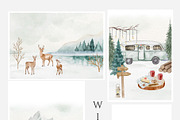 Winter Romantic Picnic, an Object Graphic by Kattypainting (Thumbnail 8 of 11)