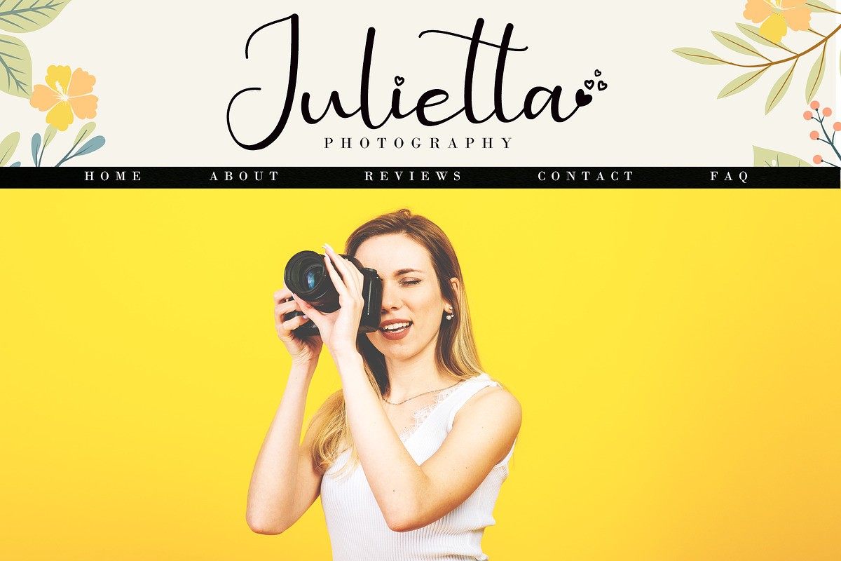 Benillia, a Script Font by AEN Creative Studio (Photo 8 of 12)