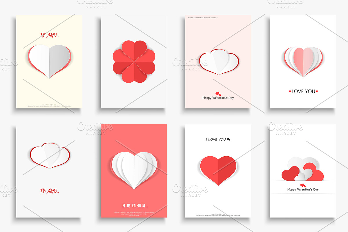 Valentine's Day greeting cards, a Background Graphic by ExpressShop (Photo 1 of 4)