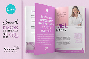 Coach Ebook Template for Canva