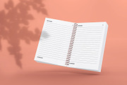 Spiral notebook mockup design, a Books & Magazine Mockup by Raihan Rahman (Thumbnail 9 of 10)