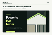 ARCWELL - Electrician HTML Template, a HTML Template by Darweish Designs (Thumbnail 2 of 5)