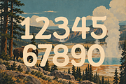Cedar Valley - National Park Font, a Script Font by HipFonts (Thumbnail 3 of 10)
