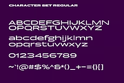 Hogly Extended Sans Serif Font, a Sans Serif Font by MACK 75 (Thumbnail 7 of 10)