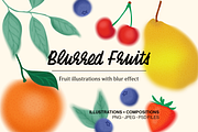Blurred fruits, an Object Graphic by Camille Natton (Thumbnail 1 of 8)