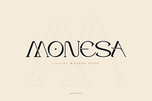 Monesa - Luxury Modern Serif Font