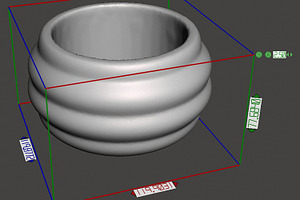 Barrel Succulent 3D Printing Plante