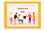 Landing page, an App Template by Podis (Thumbnail 4 of 15)