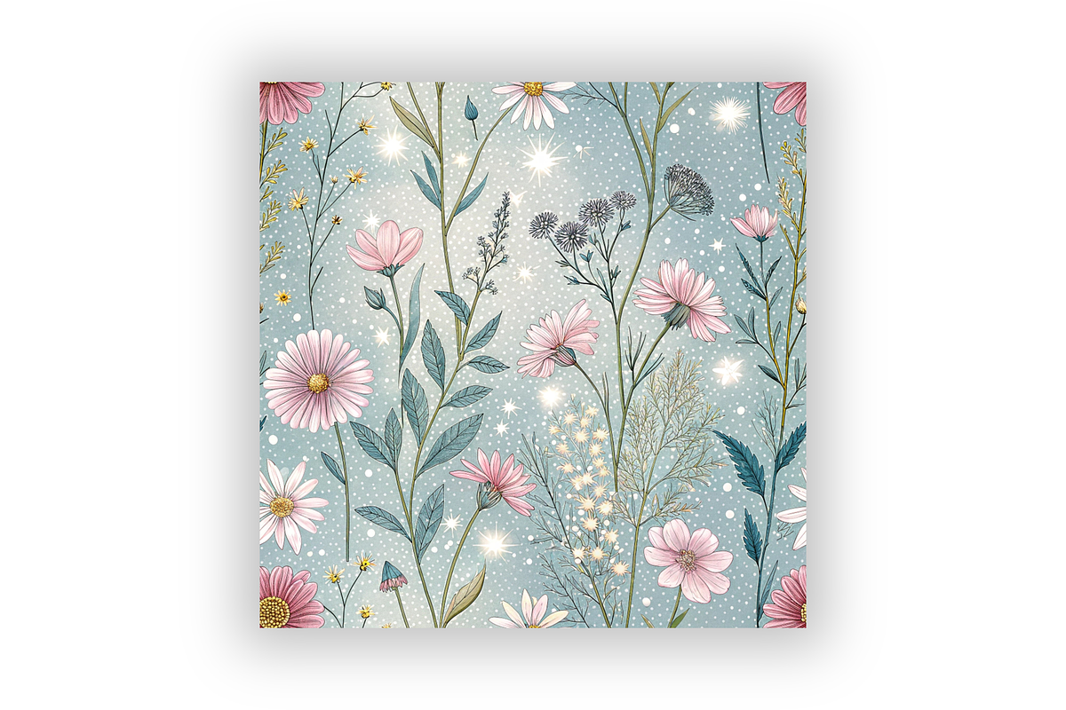Whimsical Magical Wildflower Pattern, a Pattern Graphic by FloridPrintables (Photo 6 of 9)