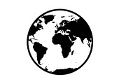 World Map Globe Vector Icon Bundle, an Illustration by Designs_River (Thumbnail 12 of 51)